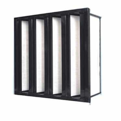 F9 Fiberglass Inlet Gas Turbine Filter Mini Pleat V Bank Type