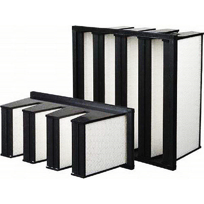 Anticorrosive V Bank Filter Durable Aluminum Sheet For HVAC System